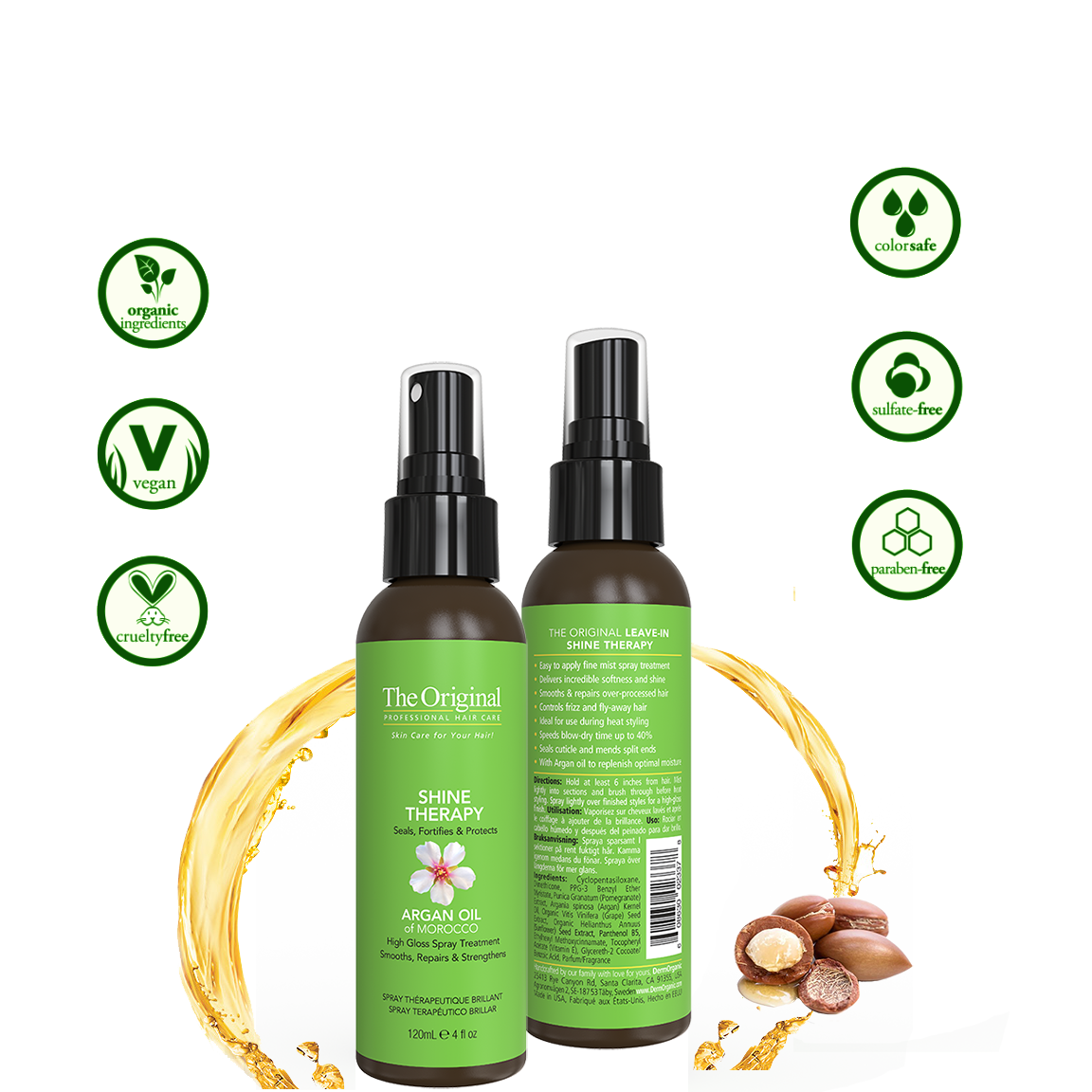 Shine Therapy Dry Shine Spray – DermOrganic