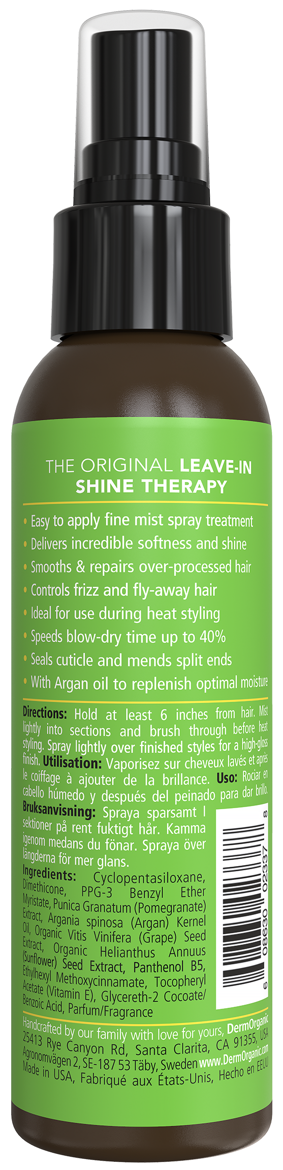Shine Therapy Dry Shine Spray – DermOrganic